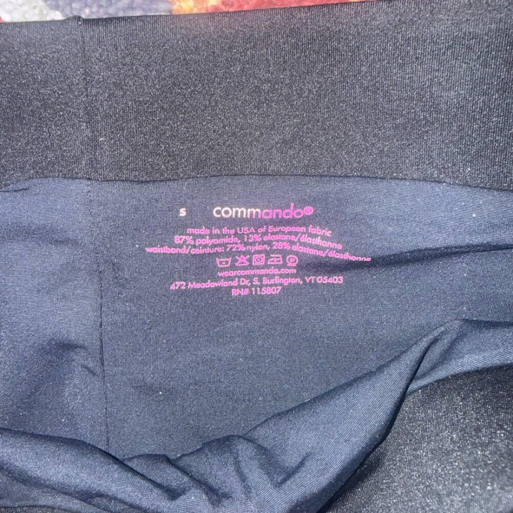 Commando Neoprene Split Front Pant - S - image 2